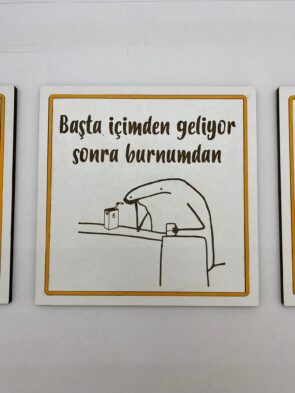 Başta içimden geliyor Kare Dekor