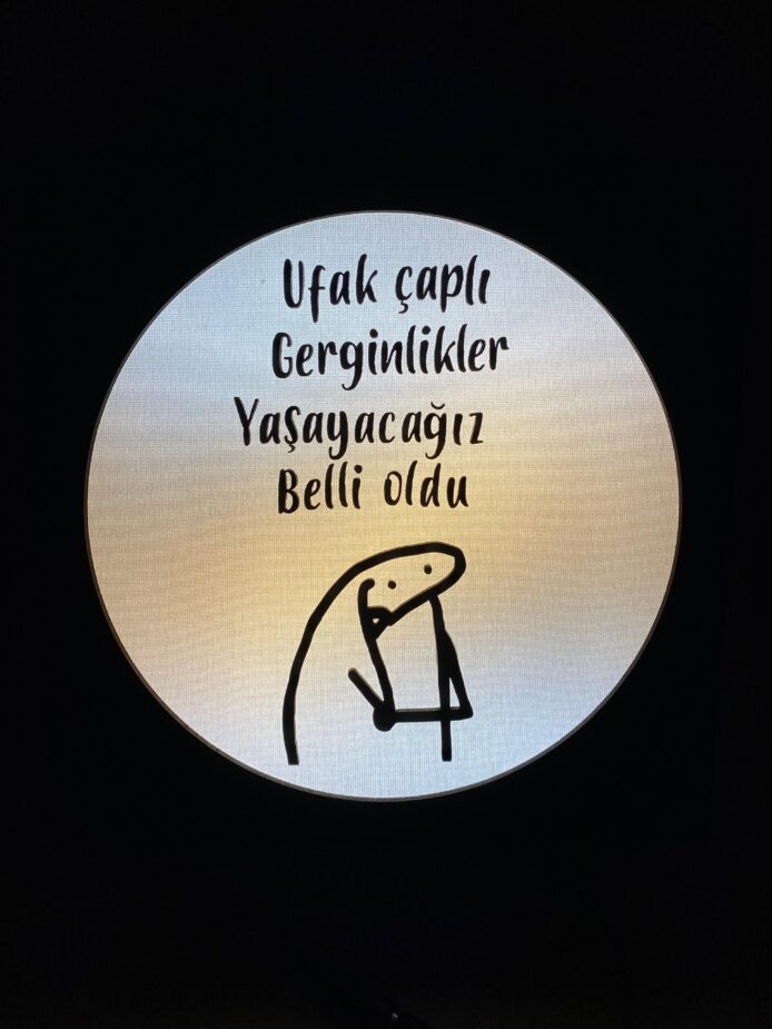 Ufak çaplı gerginlikler yaşayacağız belli oldu - Işıklı Dekor (Beyaz Işık)